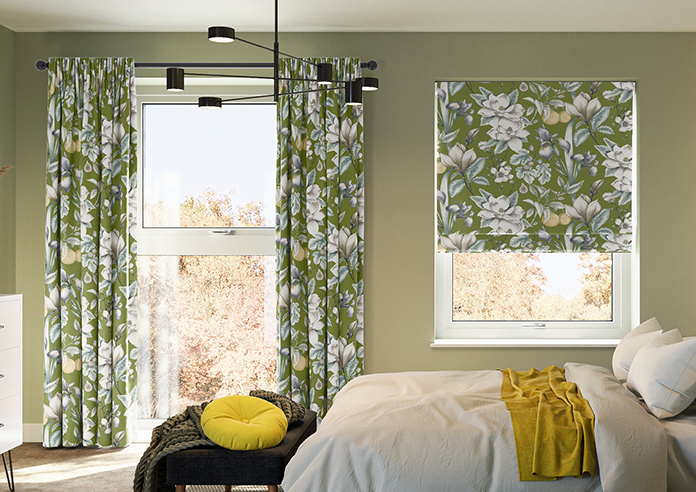 Lavish, Moss - Made to Measure Curtains - Image 3